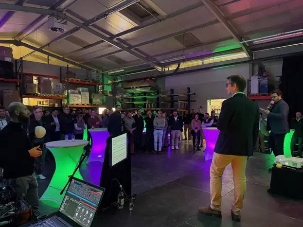 Les dirigeants de Technimaine-Adaf ont rassemblé plus d'une centaine d'invités le 20 novembre dernier à La Milesse près du Mans.
