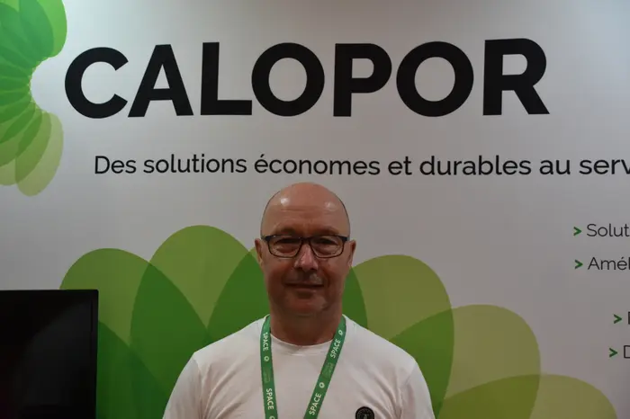 Yannick Gervaise, nouvelle recrue dans l'équipe commerciale de Calopor pour le département des Côtes-d'Armor.