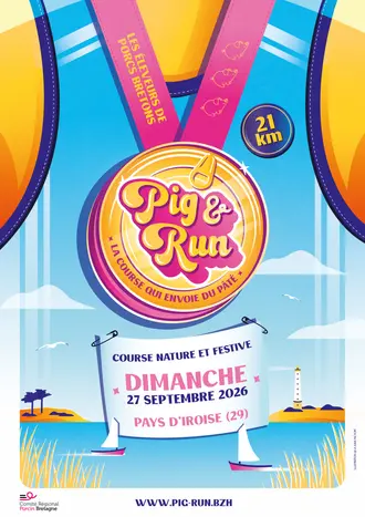 Affiche de la 2e Pig&Run