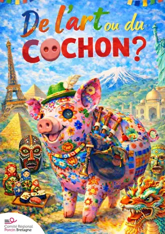 Affiche De l'Art ou du cochon 2027