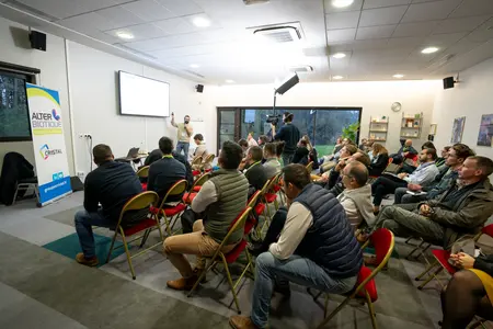 L'atelier porc du congrès national Alterbiotique en 2023.