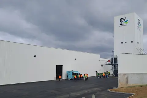 La nouvelle zone de stockage s’étend sur 3 900 M2 pour accompagner le développement de la firme-services