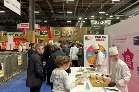 Animations lors du SIA 2025 sur le stand d’Inaporc