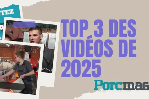 Le Top 3 des vidéos de Porcmag