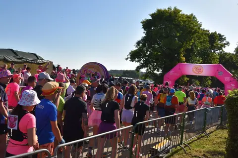 Départ de la Pig & Run